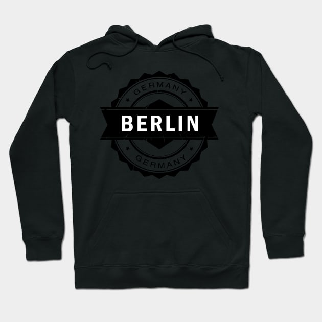 Berlin, Germany Hoodie by dejava